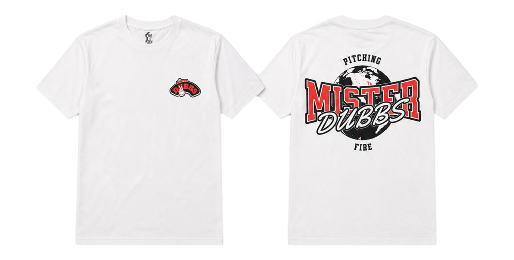 Mister Dubbs Classic Pitching Fire T-shirt