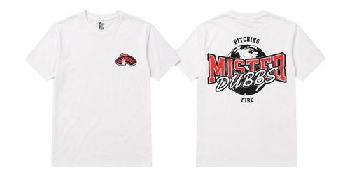 Mister Dubbs Classic Pitching Fire T-shirt