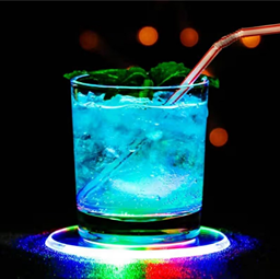 Mister Dubbs RGB LED Colorful Drink Coasters