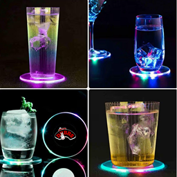 Mister Dubbs RGB LED Colorful Drink Coasters